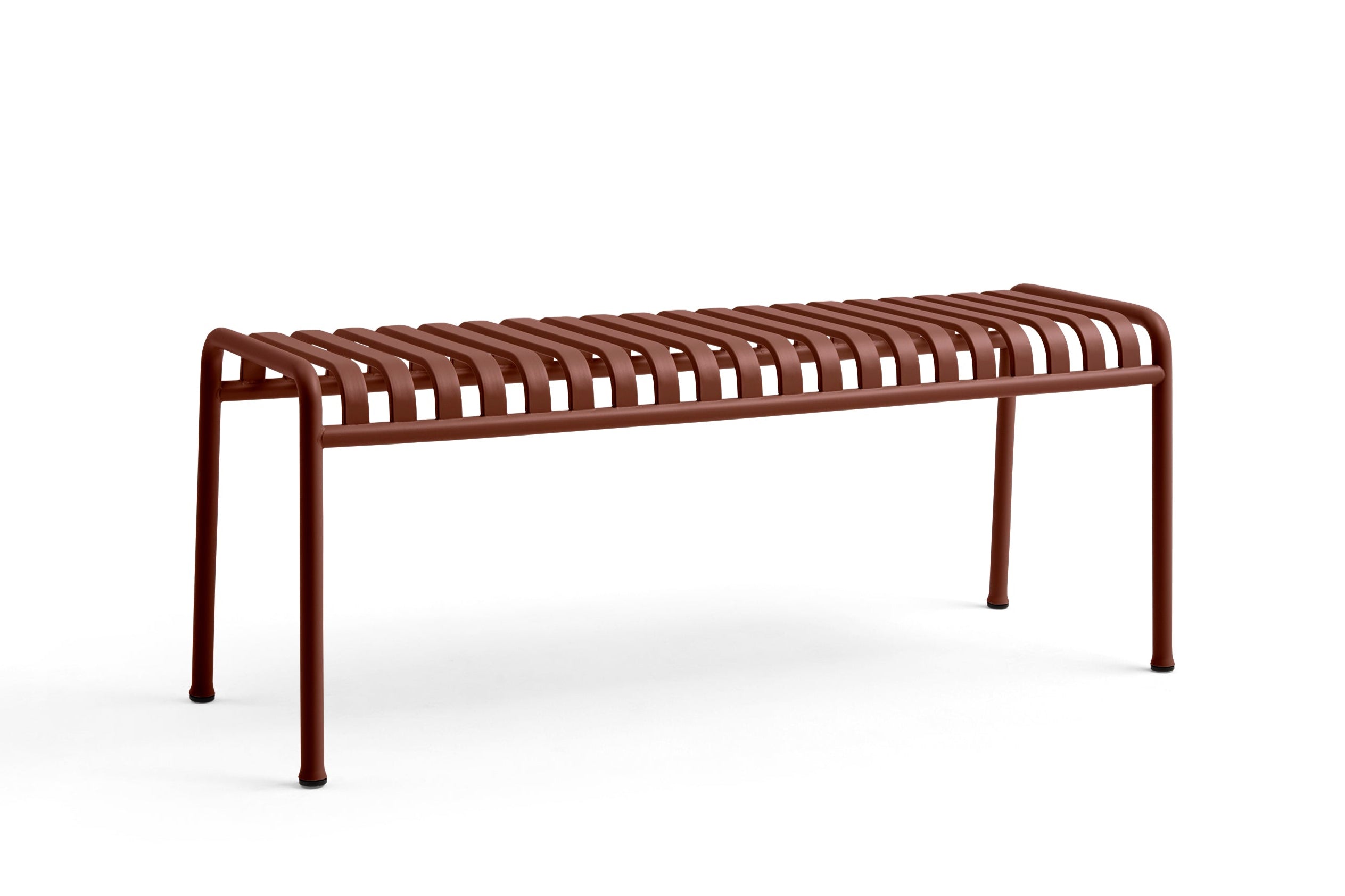 Palissade havebænk - Iron Red